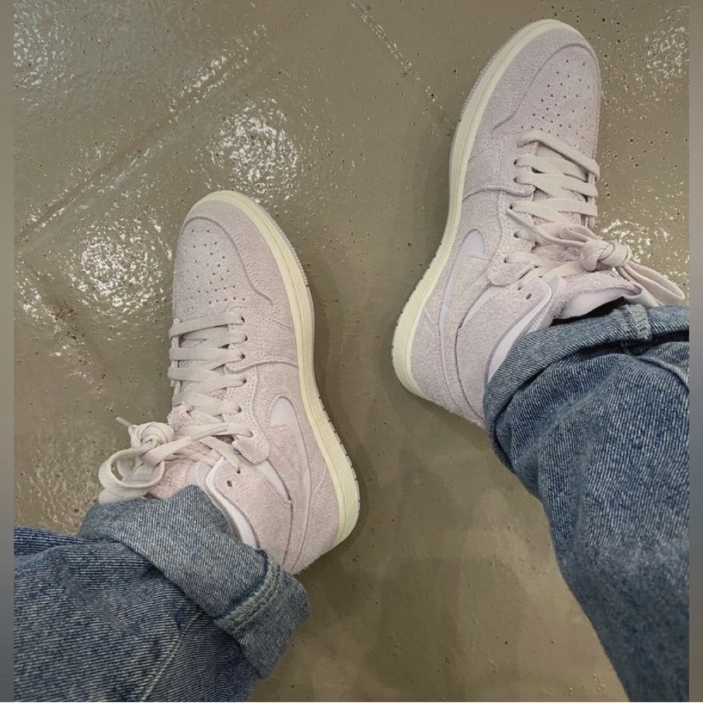 Nike high tops - Lavender
